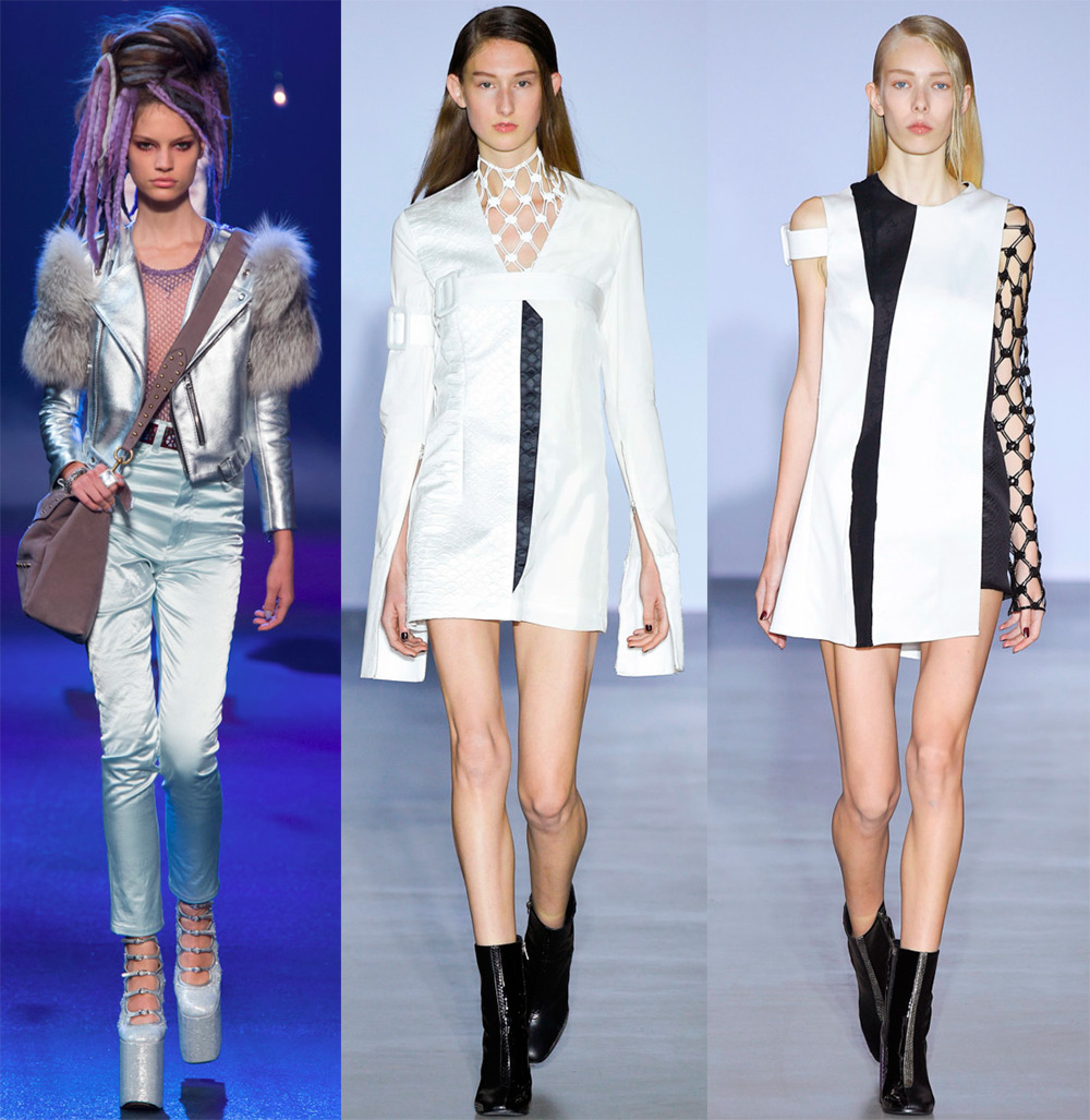 Tissu mesh dans les tenues de la saison printemps-été 2026