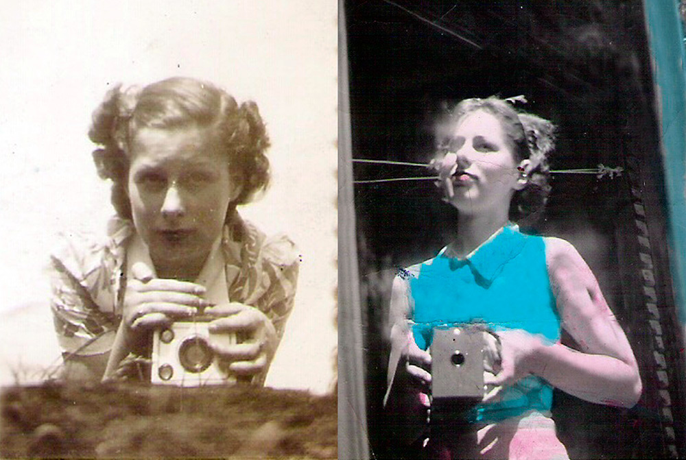 Selfies vintage de 1930-1940