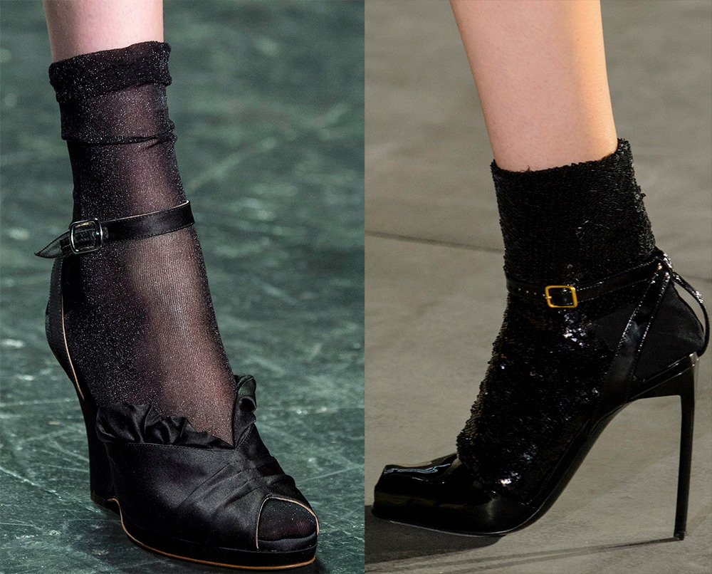 Chaussures à bout ouvert