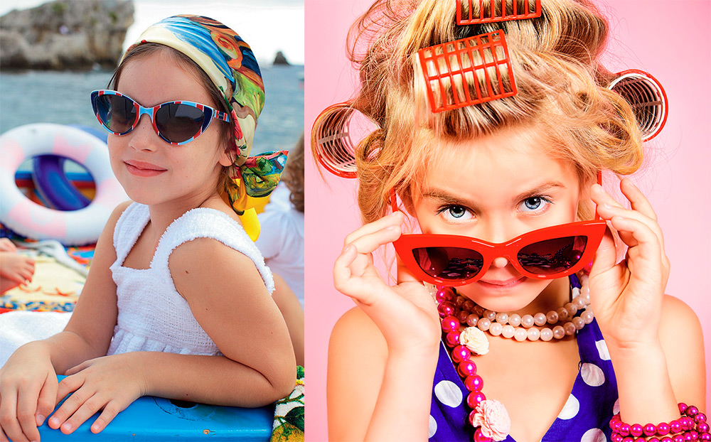 Lunettes de soleil pour filles