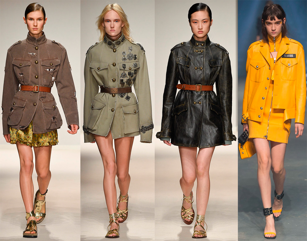 vestes militaires pour femmes