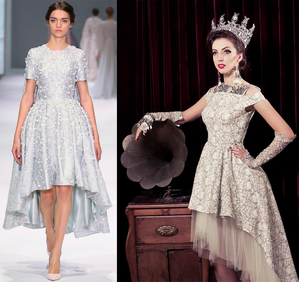 Robe de mariée maillet