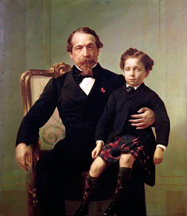 Deuxième costume rococo - mode du 19e siècle