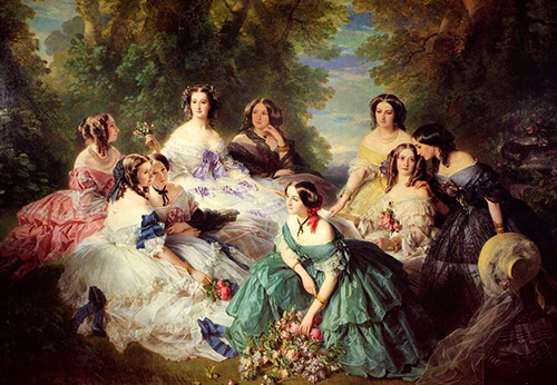 Deuxième costume rococo - mode du 19e siècle