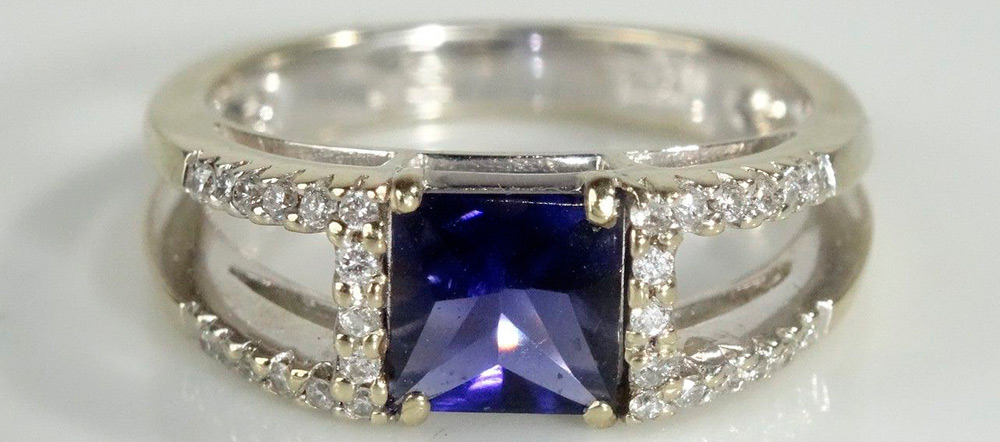 bague iolite