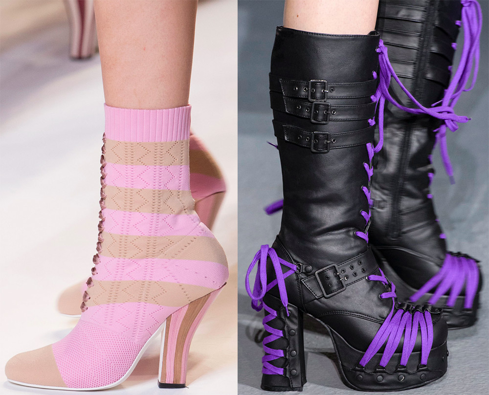 Chaussures de mode inhabituelles