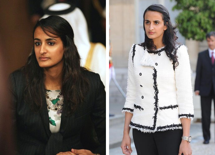 Princesses Hind Hamad Al Thani et Al Mayyassa