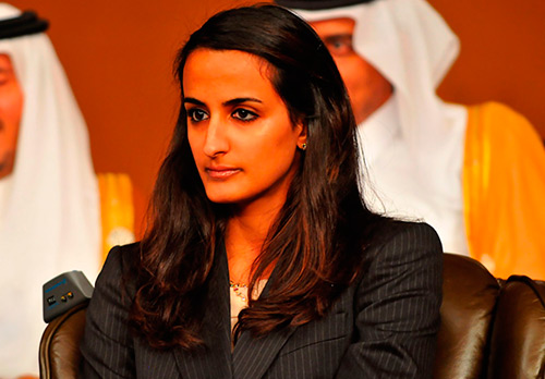 Princesses Hind Hamad Al Thani et Al Mayyassa