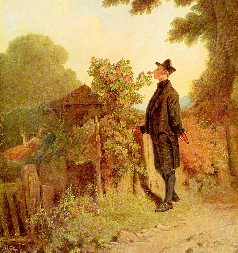 Style Biedermeier en costume pour hommes