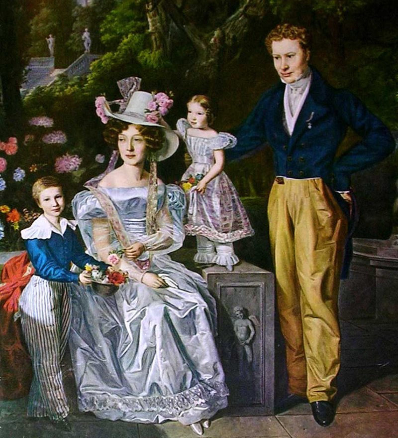 Le style Biedermeier dans les vêtements et l'histoire