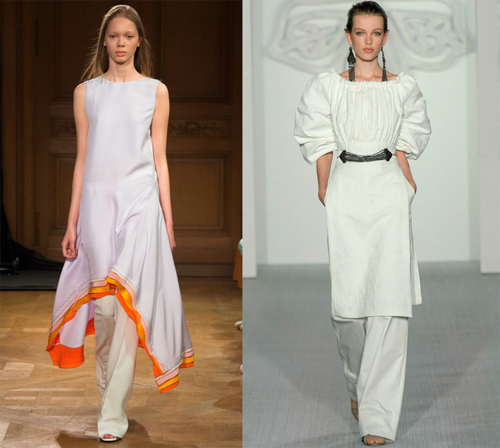 Comment porter une robe avec un pantalon