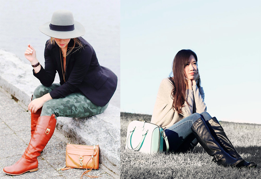 Looks mode et bottines de lecture