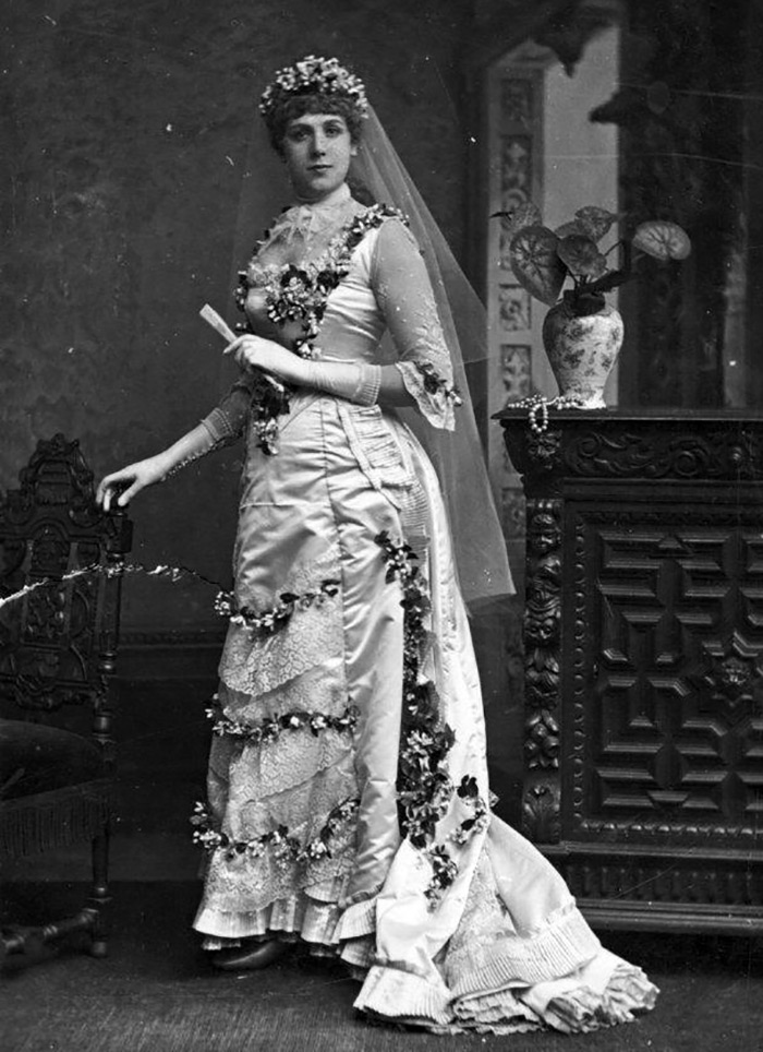 Robes de mariée victoriennes - photos rares