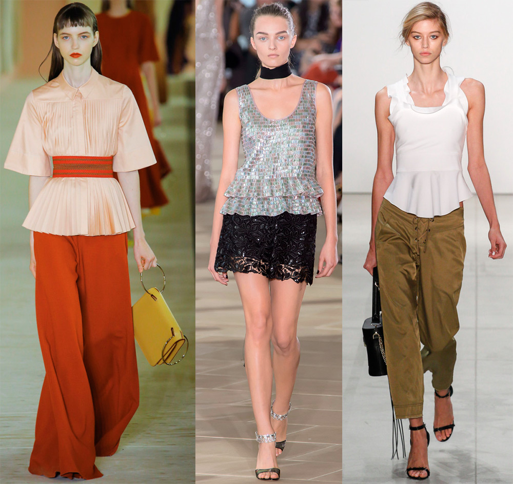 Chemisiers péplum 2026