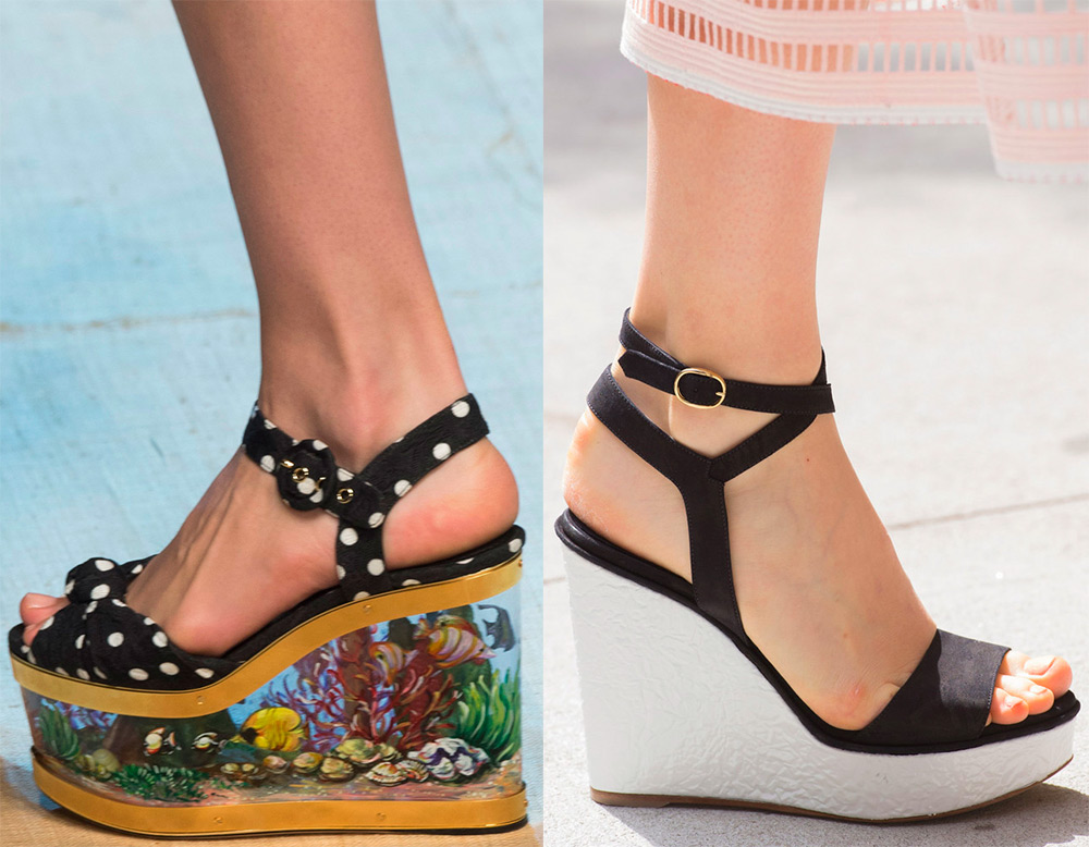 Chaussures compensées à la mode 2026