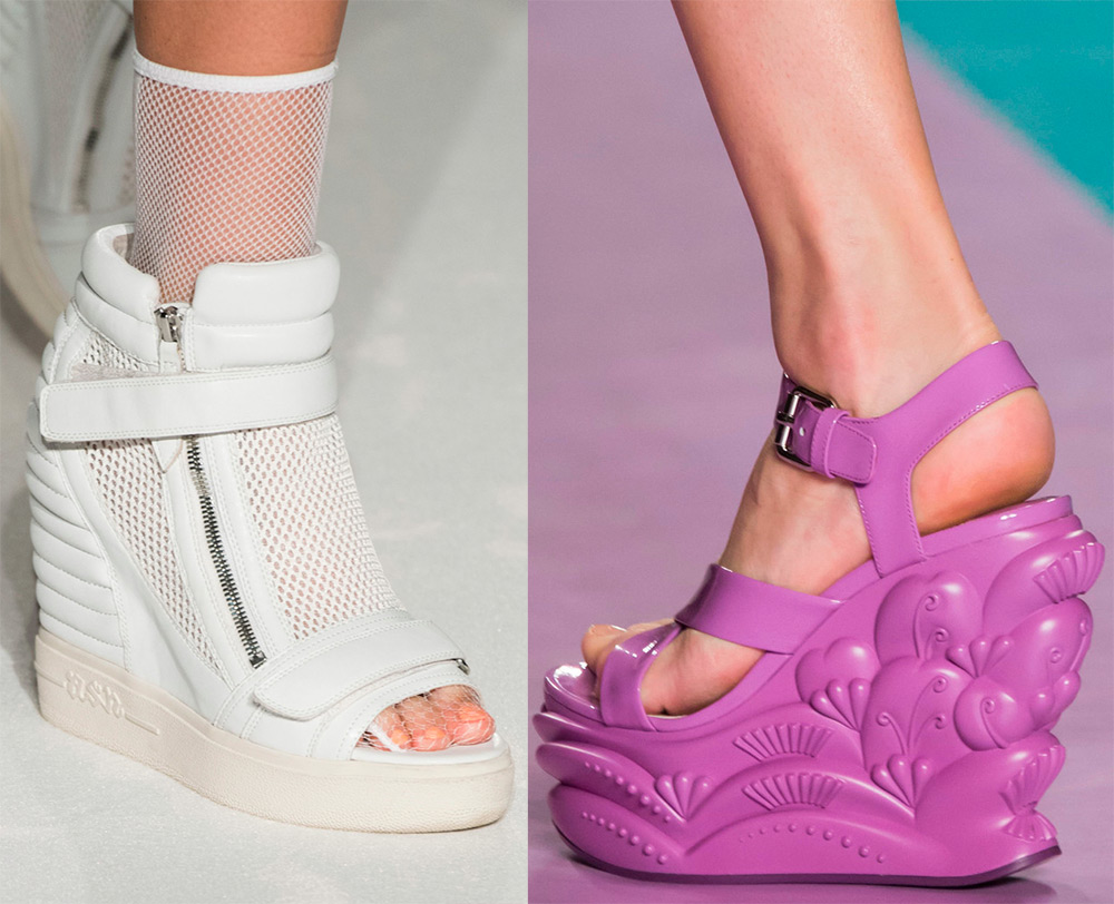 Chaussures compensées à la mode 2026