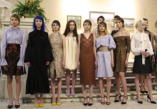 Mode et histoire dans la collection KSENIYA ROMANOVA