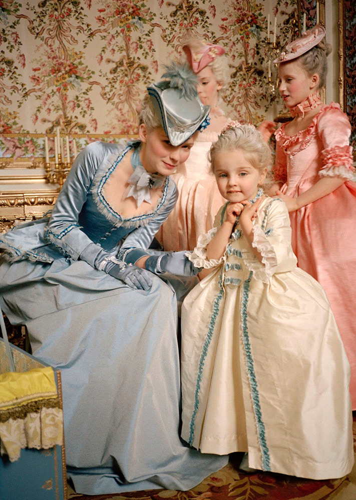 costumes du film Marie-Antoinette