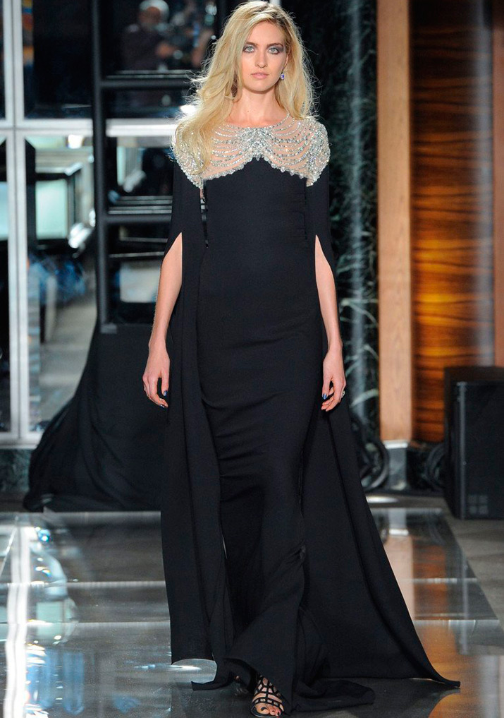 Collection de mariée noir et blanc Reem Acra