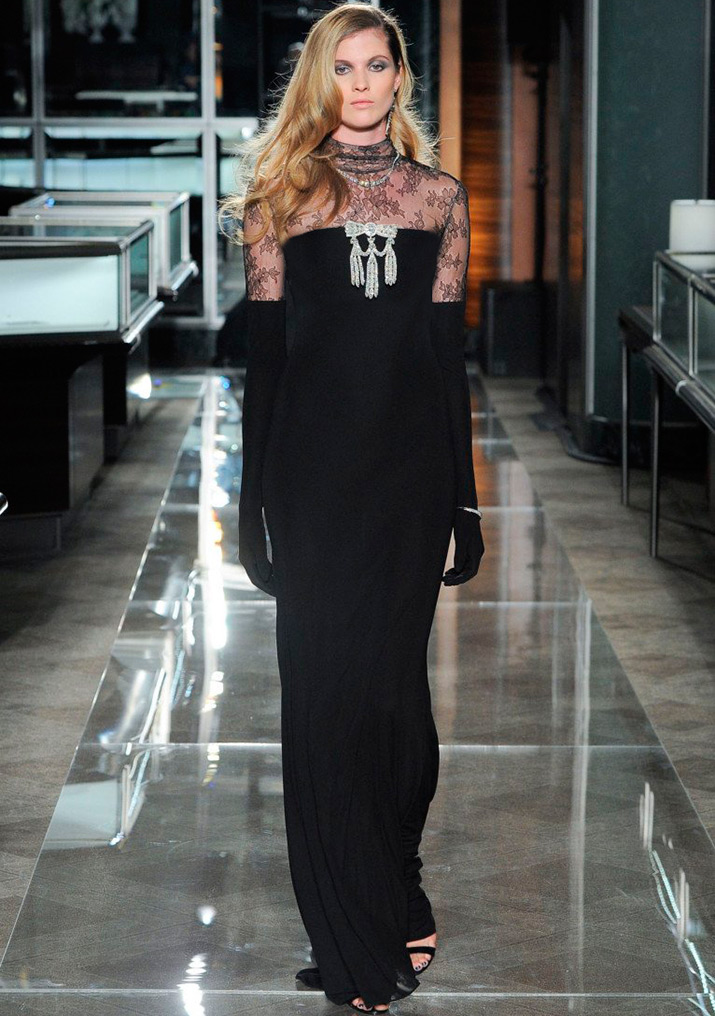 Robe de mariée noire 2026