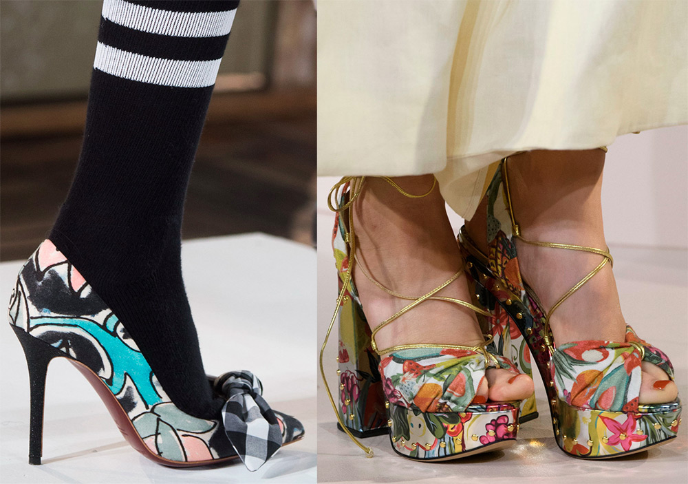 Chaussures textiles femme