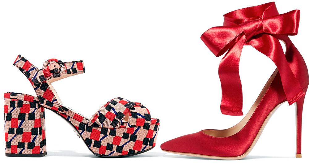 Belles chaussures textiles