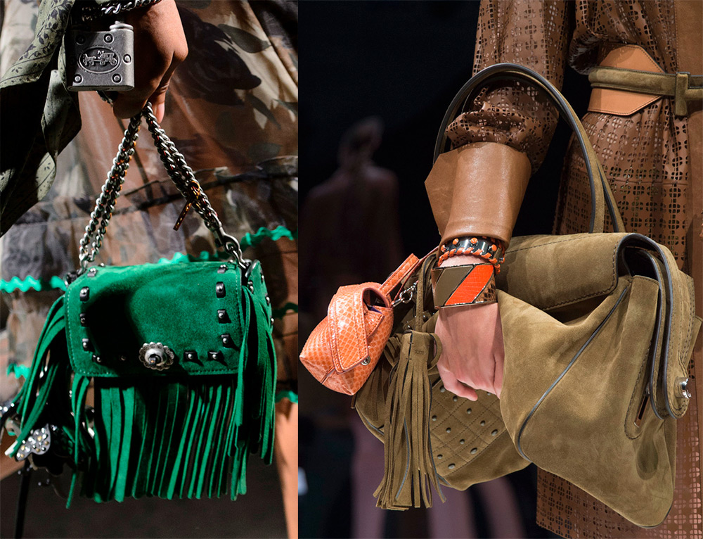 sacs en daim à franges 2026