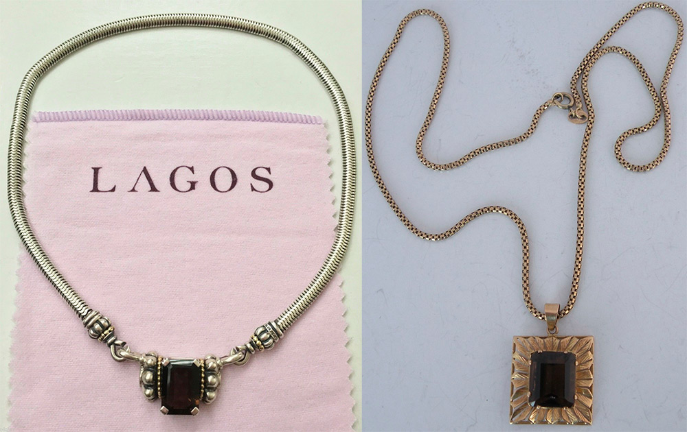 Pierre Rauchtopaz en bijouterie