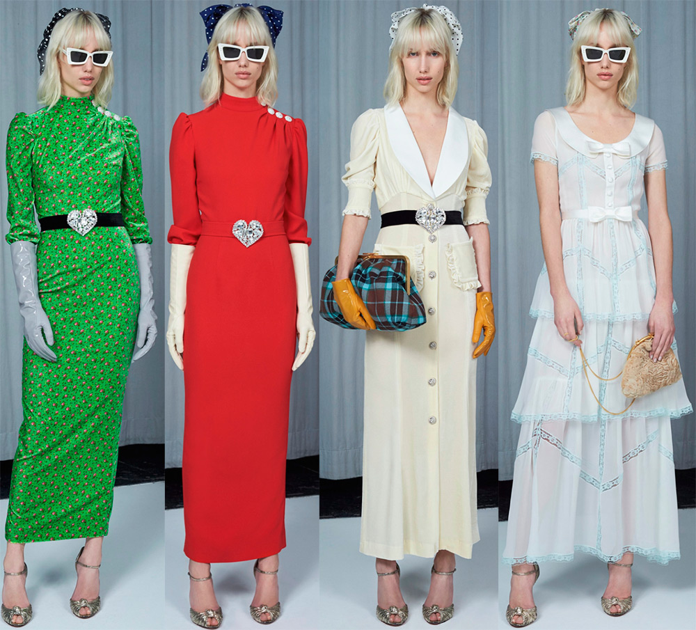 Robes élégantes par Alessandra Rich