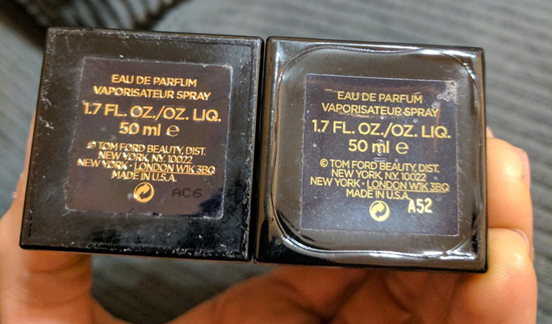 Où est fabriqué le faux parfum