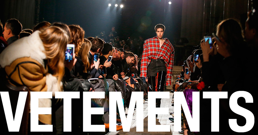Le rejet des défilés par Vetements et l'avenir des Fashion Weeks
