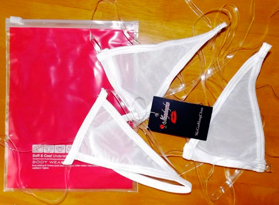 Maillot de bain transparent