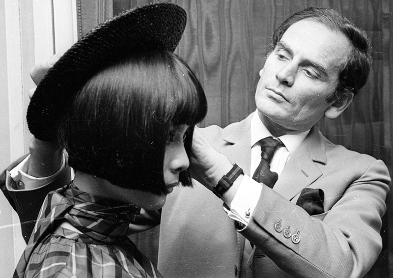 Hiroko Matsumoto et Pierre Cardin