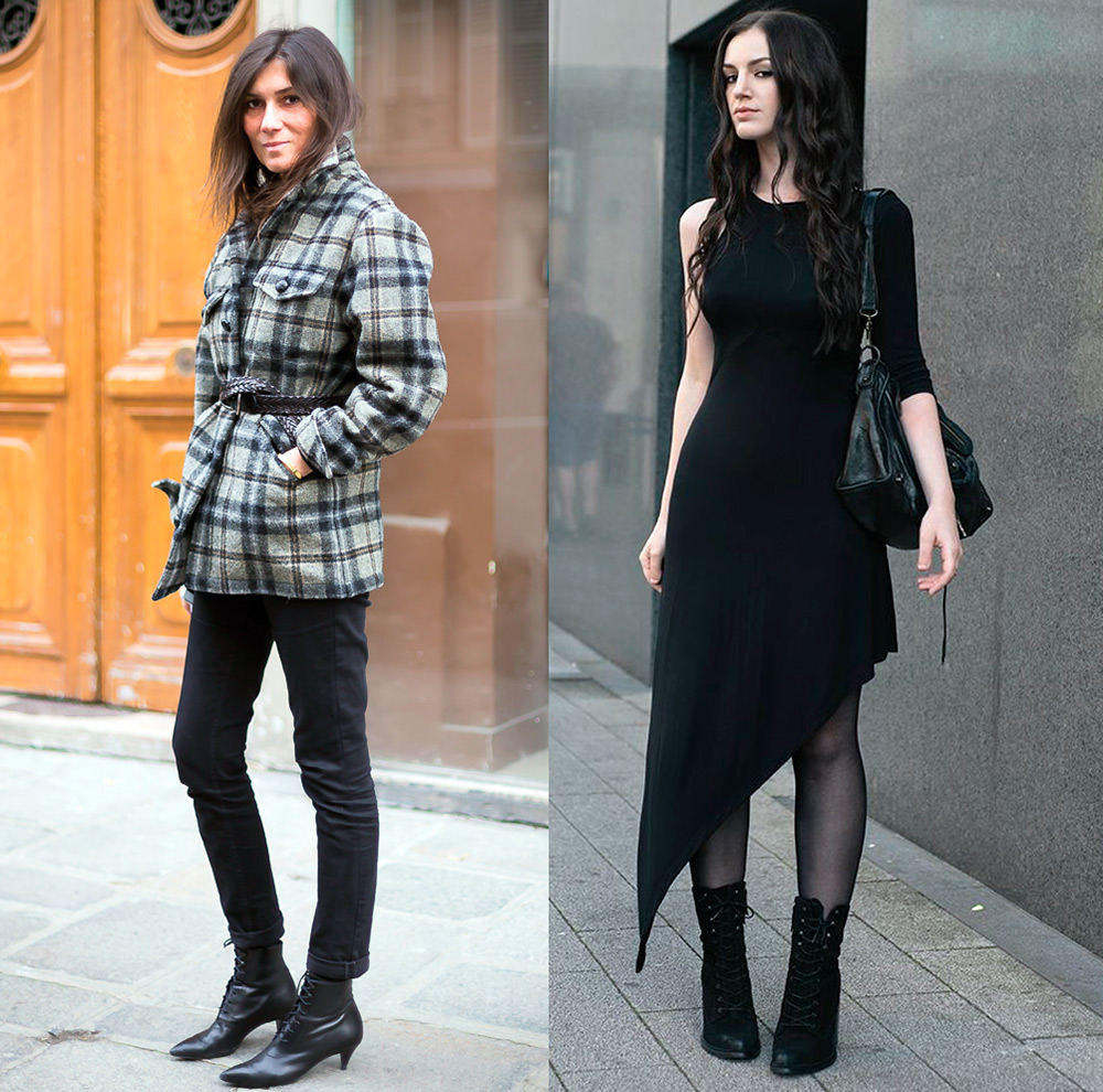 Bottes victoriennes pour des looks gothiques