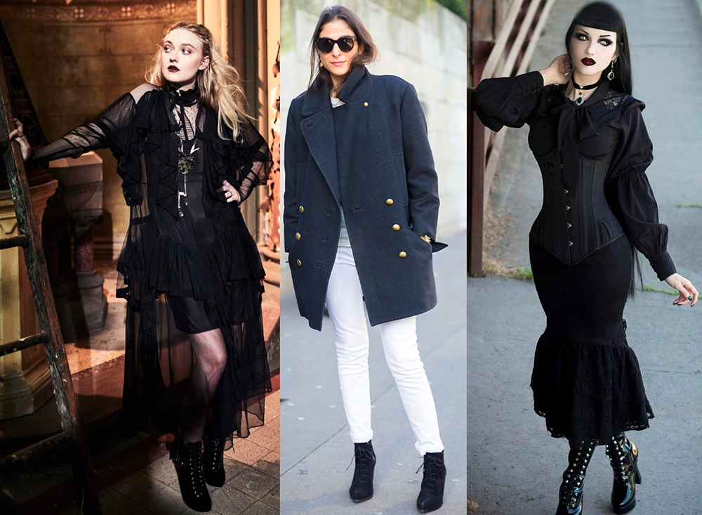 Bottes victoriennes pour des looks gothiques