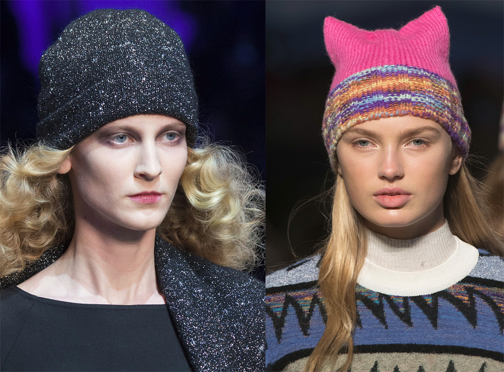 Bonnets tricotés pour femmes