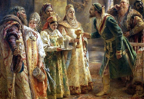 Beautés russes dans les peintures de Makovsky