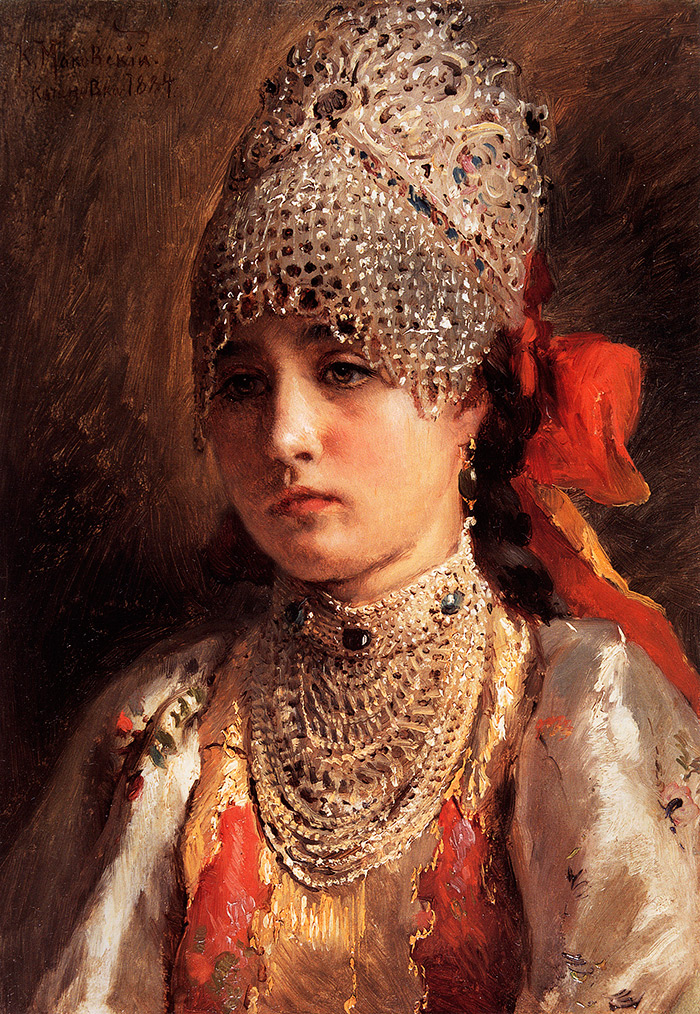 Beautés russes dans les peintures de Makovsky