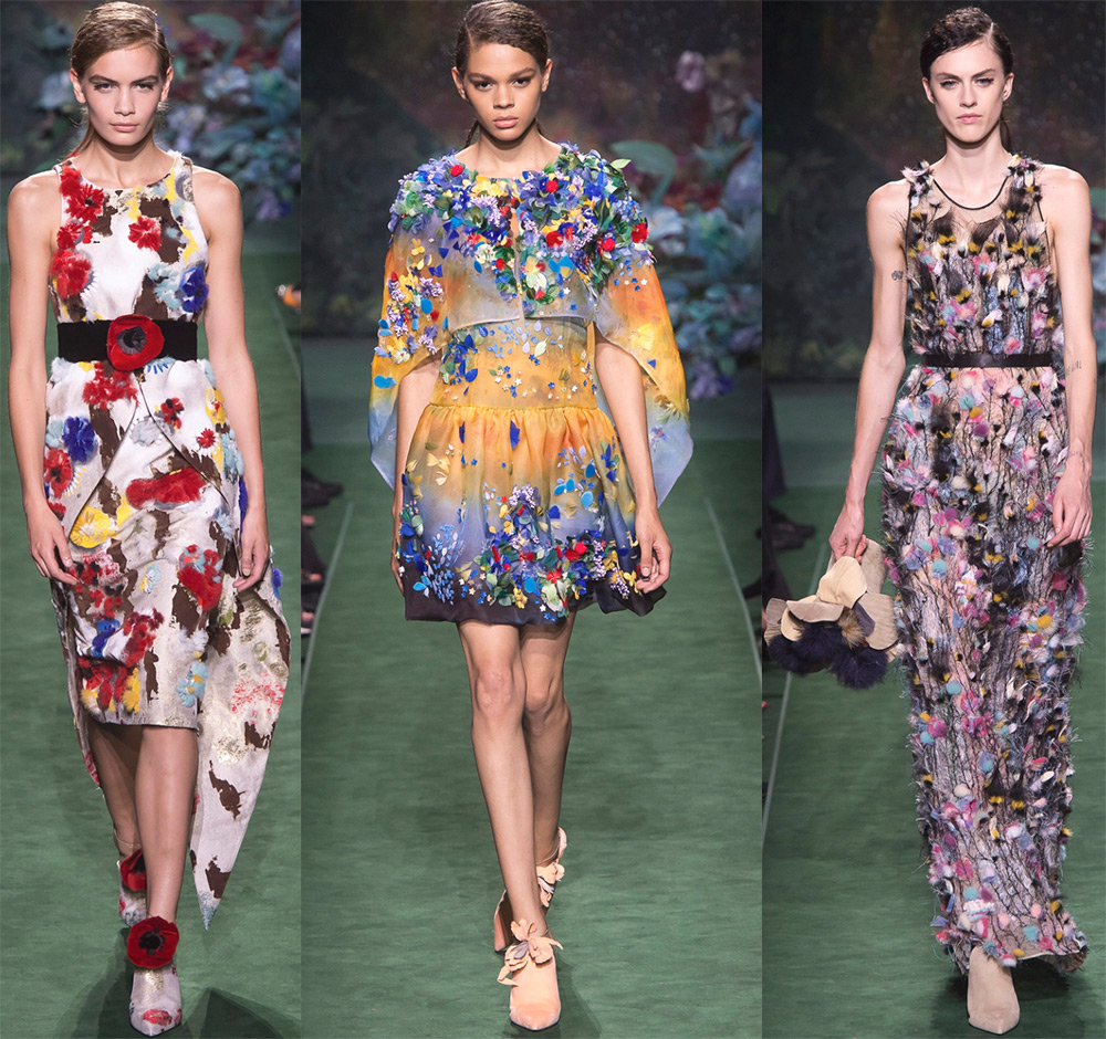 Fendi robes lumineuses