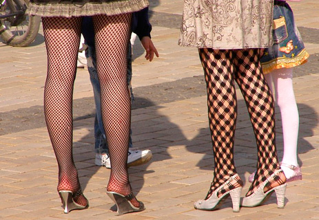Collants et chaussettes résille - quoi porter et comment choisir