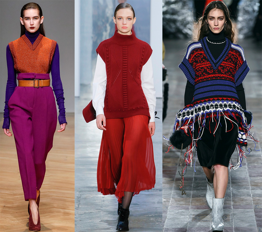 Gilets tricotés pour femmes