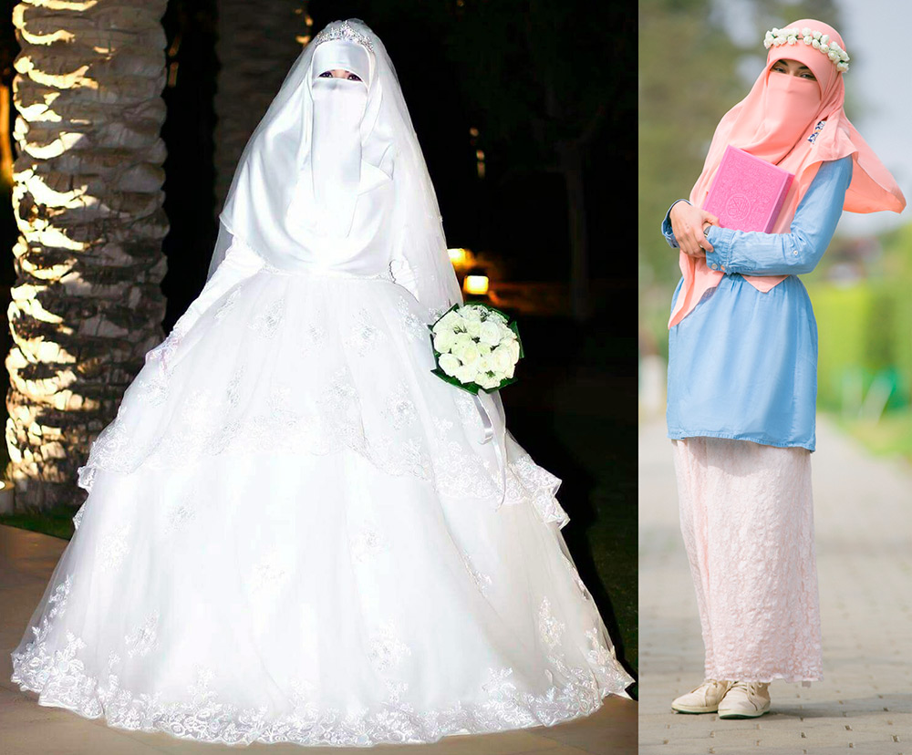 Niqab de mariage