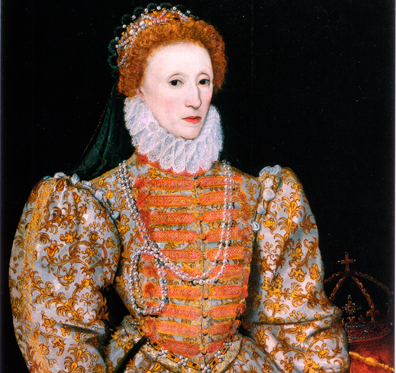 La reine Elizabeth et le rouge à lèvres