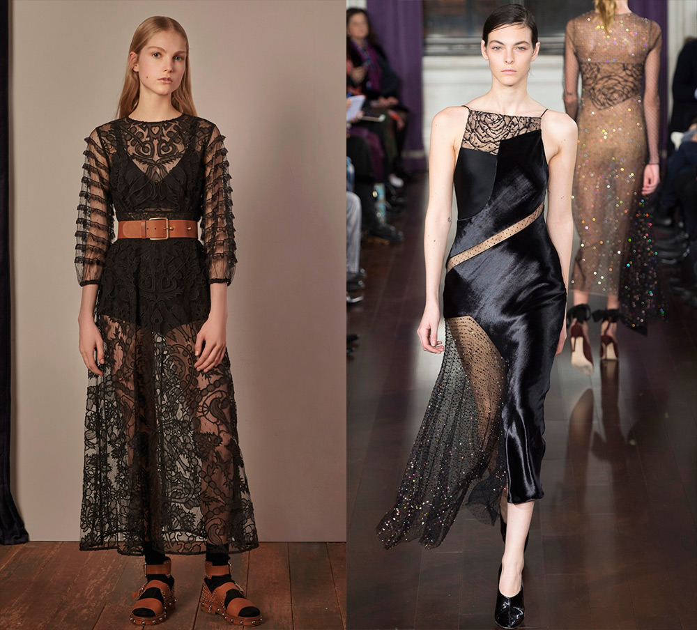 Robes de style lingerie