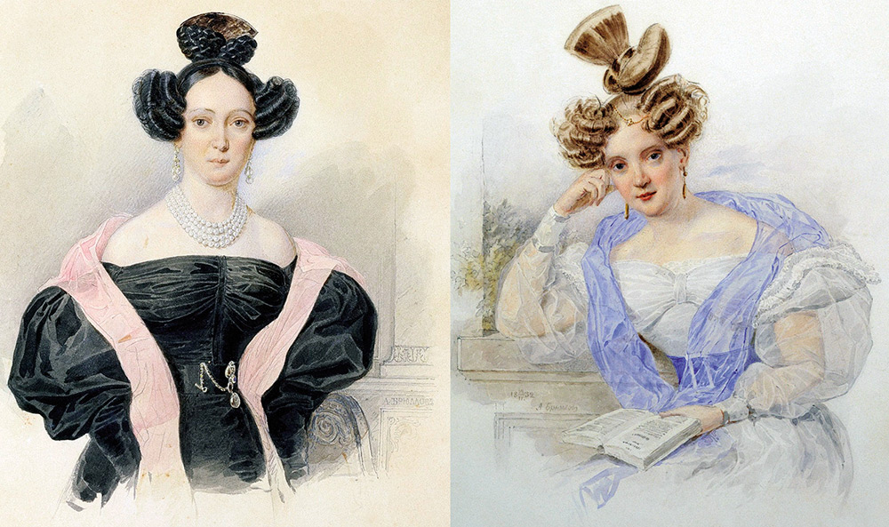 Beautés séculaires et style Biedermeier