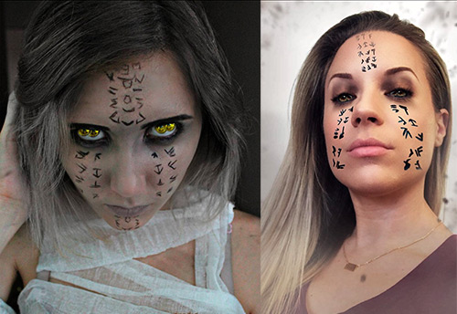 L'image de la princesse Amanet du film La Momie