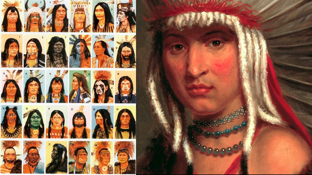 Peinture de visage de combat