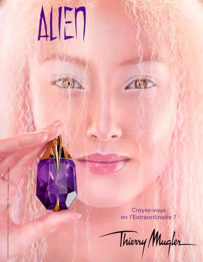 Annonce de parfum extraterrestre