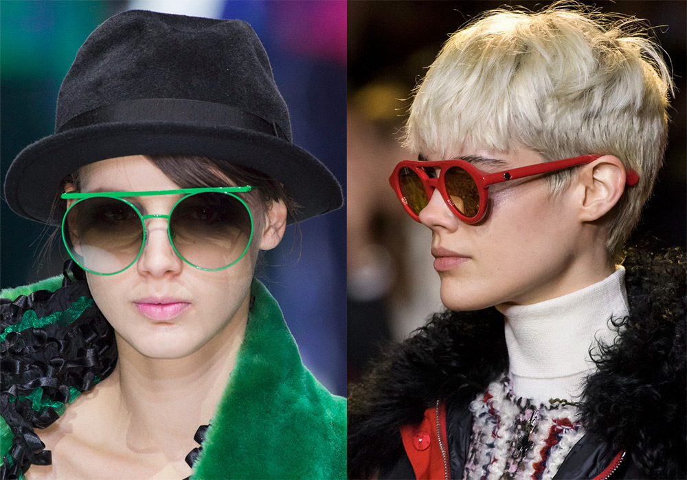 Monture de lunettes ronde