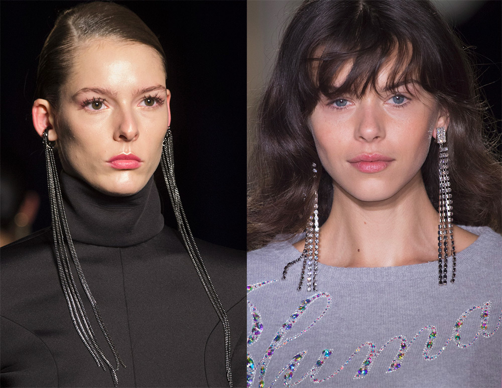 Boucles d'oreilles longues 2025-2026